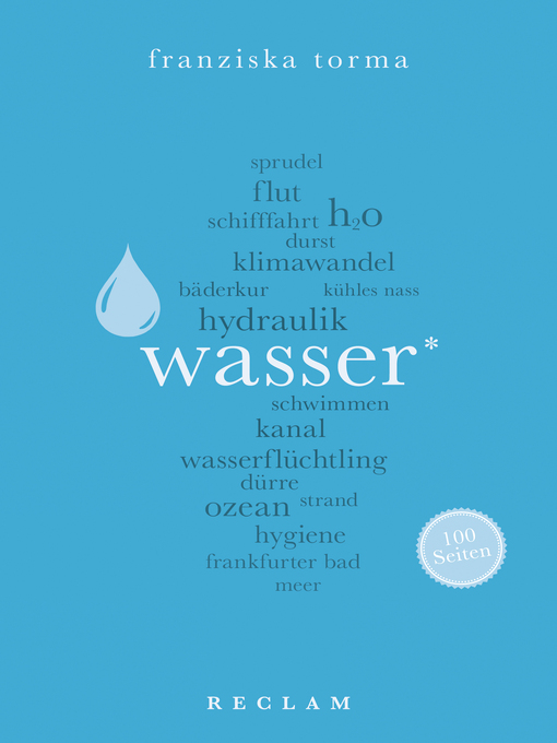 Title details for Wasser. 100 Seiten by Franziska Torma - Available